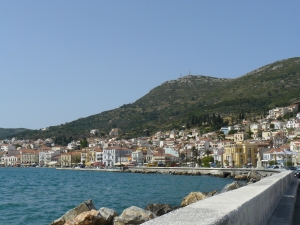 The pier of Samos town