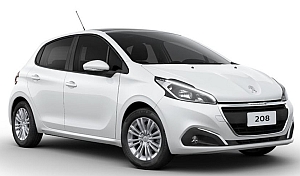 Low cost car rental on Samos Peugeot 208