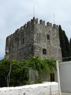 La torre di Sarakinis in Pythagorion